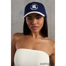 Oh Polly Baseball Cap in Navy