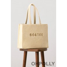 Oh Polly Fleece Tote Bag in Cashmere