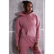 Oh Polly Hooded Sweatshirt in Rose