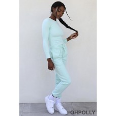 Oh Polly On The Run Classic Joggers in Mint