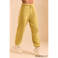 Oh Polly Relaxed Fit Joggers in Matcha Green