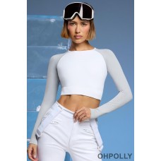 Oh Polly Super Sculpt Base Layer Top in White